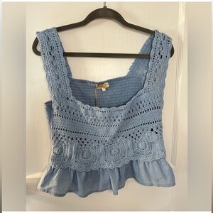 Crochet tank top